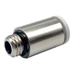 气管接头代替进口费斯托螺纹直通快插3/4/6 POC6-M7 弯头PL6-M7