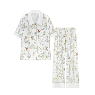 【爱丽丝｜梦游仙境】夏季时尚潮流可外穿薄款睡衣家居服套装