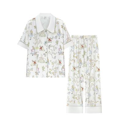 【爱丽丝｜梦游仙境】夏季时尚潮流可外穿薄款睡衣家居服套装