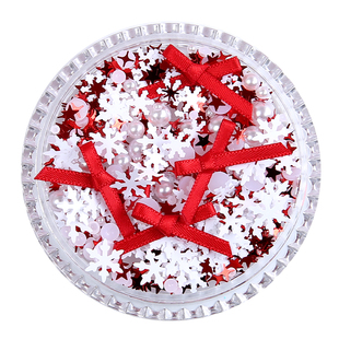 新年化妆饰品脸上贴钻红色蝴蝶结新娘写真水钻碎钻妆容演唱会脸贴