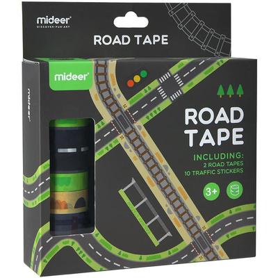 Mideer弥鹿手工彩色交通轨道贴纸