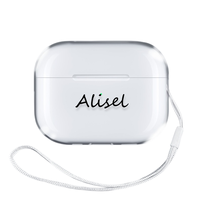 适配苹果AirpodsPro2保护套定制耳机壳airpods4透明软壳airpods3