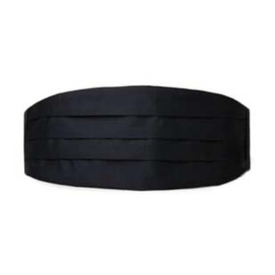 舞台合唱演出黑色腰封日式和服古装束腰西装裤子白色腰封服饰腰带