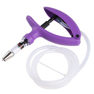 约克YORK 兽用连续注射器1ml 2ml 5ml可调注射器疫苗注射器导管款