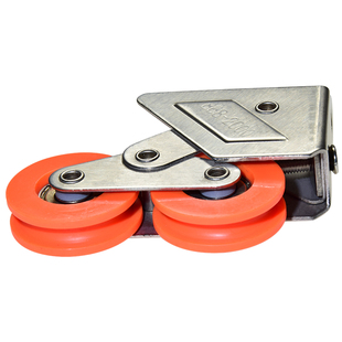 20宽868型铝合金窗滑轮不锈钢顺滑静音轴承滚轮推拉趟窗轨道下轮