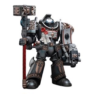 JOYTOY暗源战锤40K灰骑士终结者苏勒维博瓦克罗堡主可动兵人手办