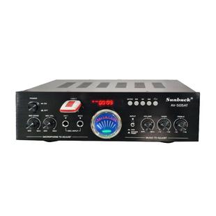 山宇6188PRO光纤同轴大功率蓝牙AV功放机K歌音响家用K歌跨境110V