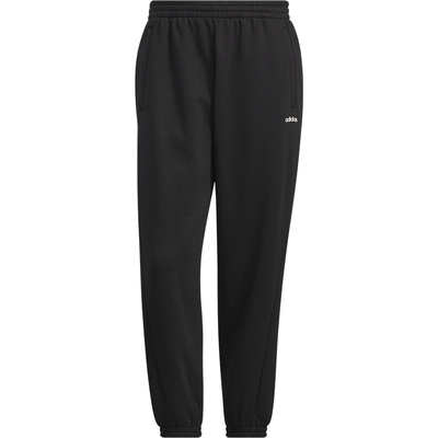 Adidas/阿迪达斯正品新款男士加绒保暖经典运动针织束脚裤JX9405