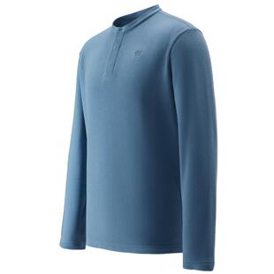 KOLON SPORT可隆户外休闲衣保暖男士POLARTEC抓绒长袖T恤