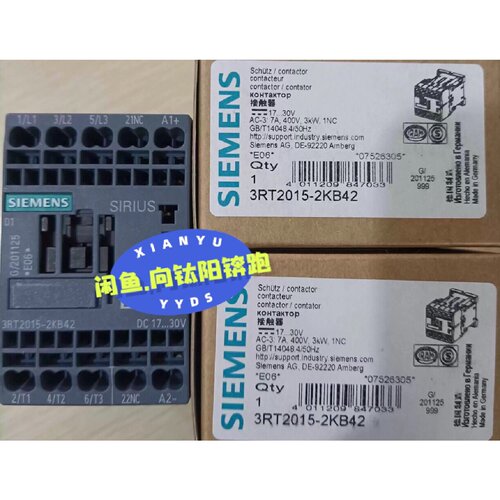 【议价-可维修】 接触器 3RT2015-2KB42/二手均有货