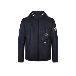 CNC男装奥莱男士长袖连帽夹克2025春夏新款轻奢品质潮流外套