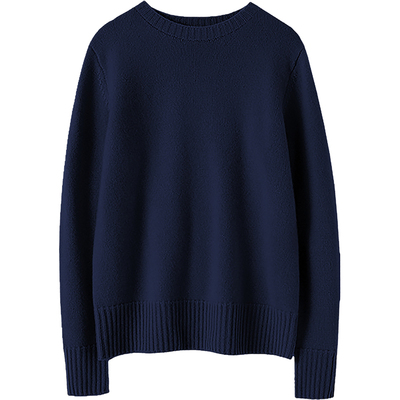 启超高端100%纯山羊绒衫