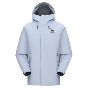 骆驼凯甲硬壳冲锋衣女威锋MICR0TOP-TEX防水透汽外套户外登山服装