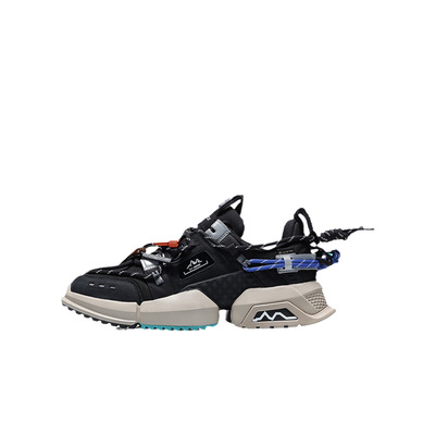 李宁休闲鞋纽约时装周系列盘古女新款百搭透气潮流休闲鞋AGLQ138