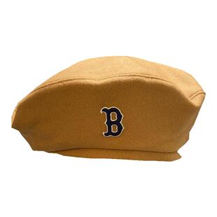 韩国MLB帽子秋冬NY字母贝雷帽休闲画家帽显脸小情侣帽复古八角帽