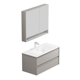 瑞尔特新款浴室柜组合陶瓷一体盆卫生间洗漱台洗手池洗脸盆 Y0054