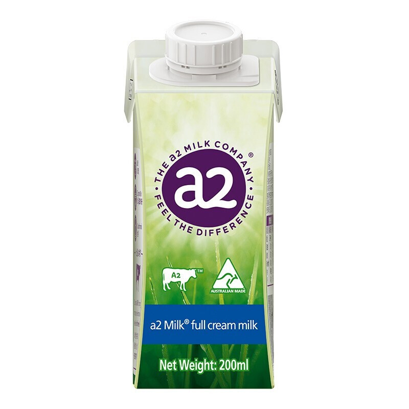 澳大利亚进口A2蛋白质全脂儿童纯牛奶
