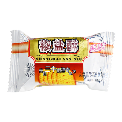 上海三牛饼干椒盐酥香葱皇