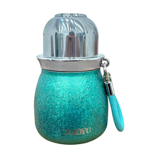 商务高档钛杯保温杯女高颜值茶水分离泡茶杯小巧便携覆钛水壶带盖