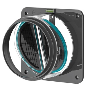 四季沐歌厨房烟道止逆阀吸油烟机专用止逆阀排烟管卫生间止回阀