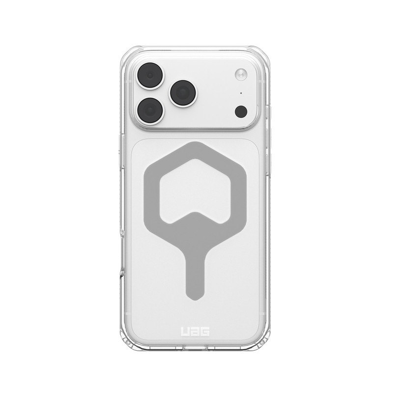 UAG适用苹果iPhone18pro防摔手机壳纯色晶透透明magsafe磁吸男女手机保护套百搭商务