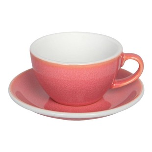 爱陶乐官方[鸡蛋型]200ml工匠色卡布咖啡特厚硬瓷杯碟Loveramics