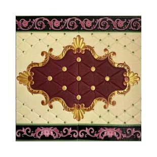 民族风农村大炕床墙围壁纸自粘防水防潮榻榻米床头软包3d立体墙贴