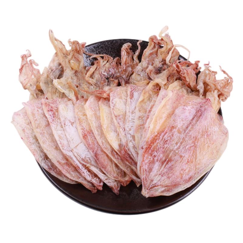 燒烤專用魷魚干貨500g淡干KTV酒吧手撕芥末特大小尤魚絲北海特產(chǎn)