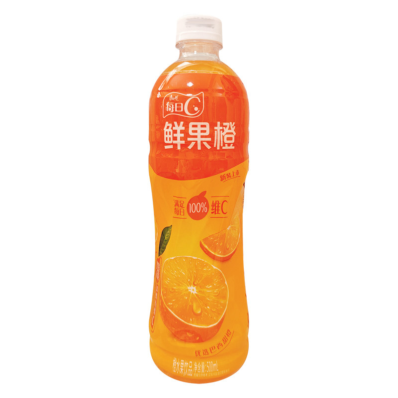 康师傅鲜果橙500ml瓶装