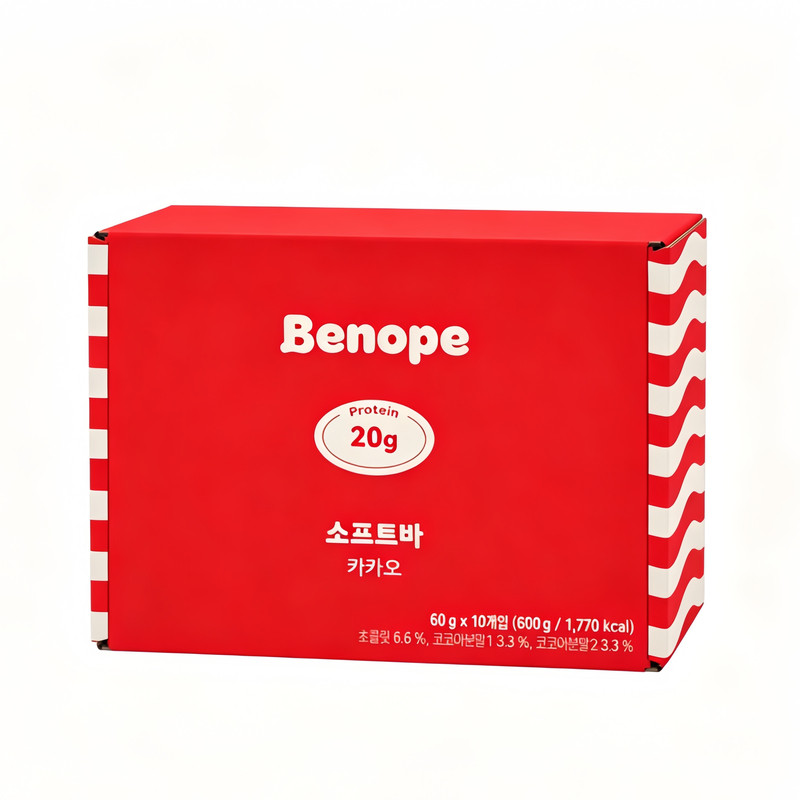 韩国直邮BENOPE贝诺夫蛋白棒软营养饼干饱腹代餐健康办公室零食