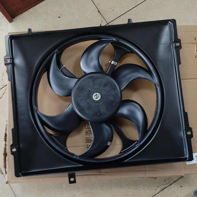 江铃陆风X8水箱散热器风扇总成电子扇风扇冷却器电子