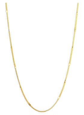 银河素链闪片链项链锁骨链