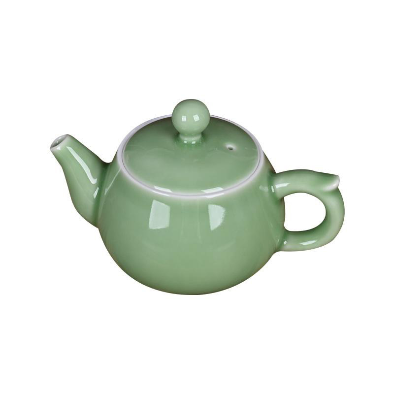 精品青瓷带过滤泡茶壶单壶