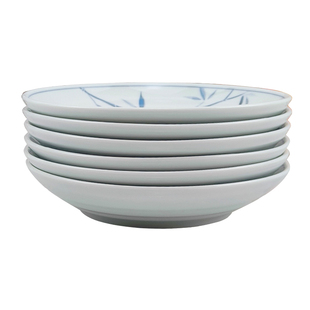 景德镇陶瓷盘子菜盘家用2026新款高级感釉下彩装菜碟子炒菜盘日式