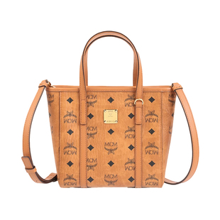 【自营】MCM经典老花菜篮子托特斜挎包单肩包手提包 时尚百搭女款
