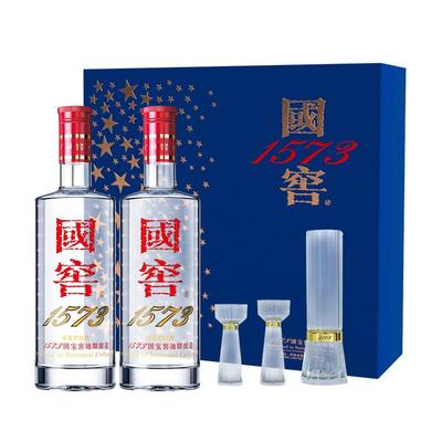 国窖1573蓝调礼盒38度500ml*2