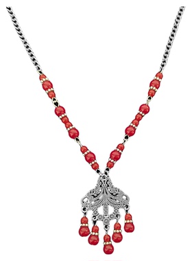 古风眉心坠项链两用异域风情女