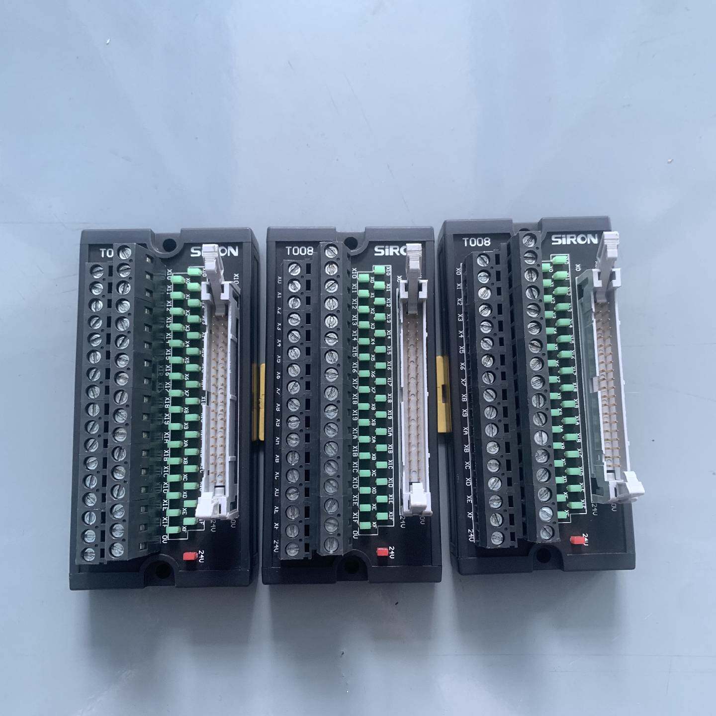 议价胜蓝 T008 端子台 32 位输入模块 40P MIL 连接器 DC24V