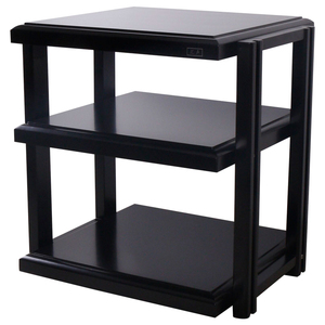 汇声实木黑白色烤漆二三四层影院设备器发烧专业功放音响器材架子