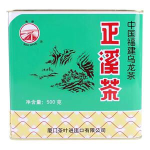 海堤茶叶旗舰店AT119正溪茶听装浓香型乌龙50小泡 500g/罐