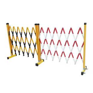 玻璃钢绝缘伸缩管式围栏电力安全施工围栏可移动护栏幼儿园隔离栏