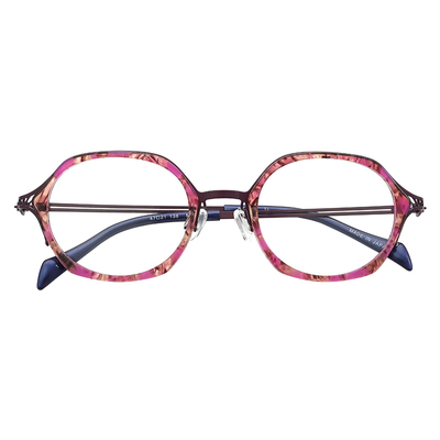 日本menaJ超轻纯钛复古小框眼镜