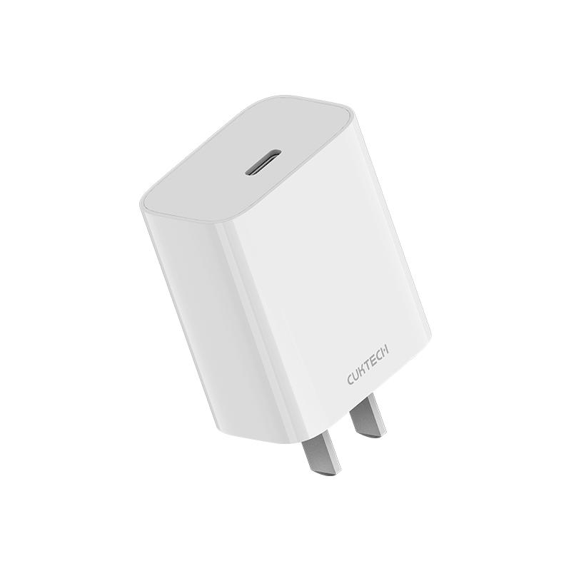 【国家3C认证】CUKTECH酷态科氮化镓GaN快充头PD 30W充电器适用于苹果iPhone16/15/14/13/ipad通用Type-C