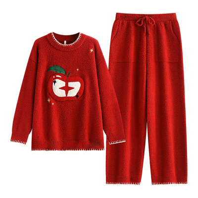 【商场同款】悦内情侣半边绒睡衣