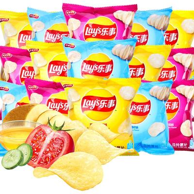 40克黄瓜味青柠乐事薯片