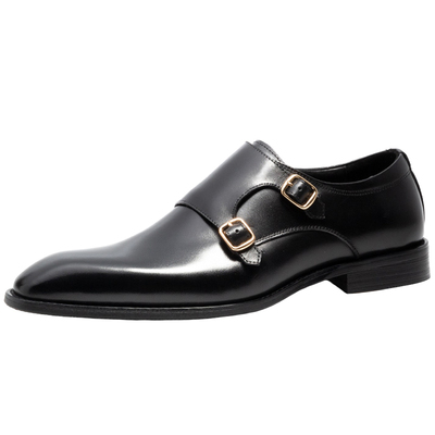 皮鞋青年潮流休闲韩版手工方头