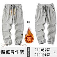 2110 светло -серый плюс бархат+2111 светлый серый плюс бархат