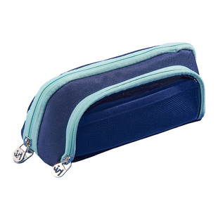 嗨士袋 防污磁吸贝壳笔袋可立式大容量三角文具袋高颜值2026新款简约小学生初中笔盒小众不撞款男孩女孩款