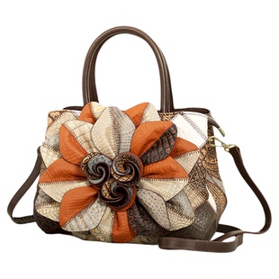 女士手提包包新款牛皮高级质感百搭大容量小众设计时尚通勤单肩包