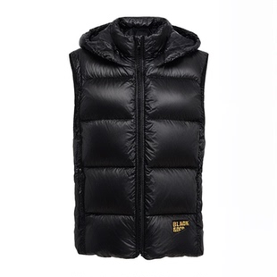 雅鹿2025新款儿童羽绒马甲秋冬季外穿加厚女童男童小童大童羽绒服